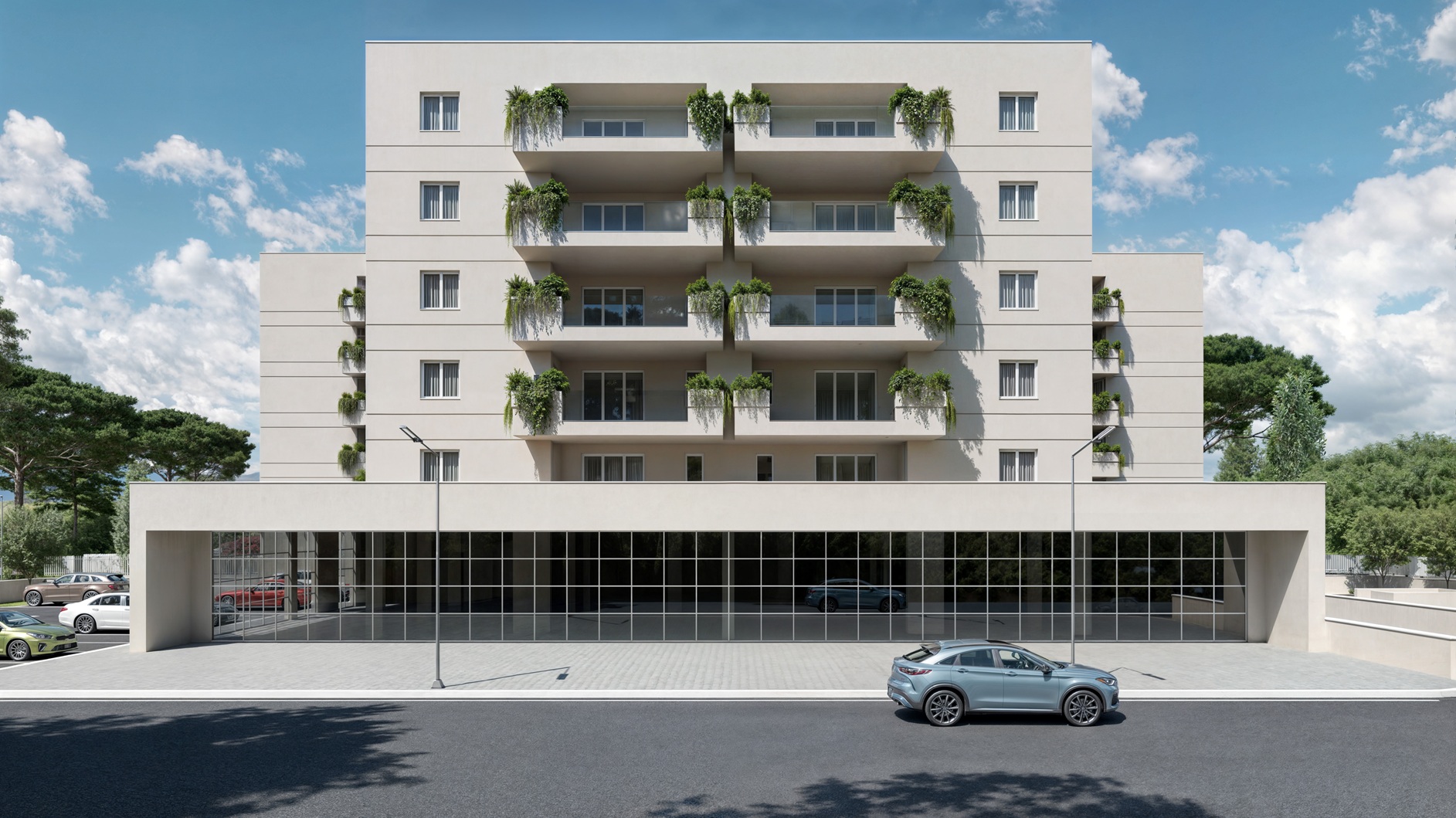 Prospettiva Facciata Residenziale