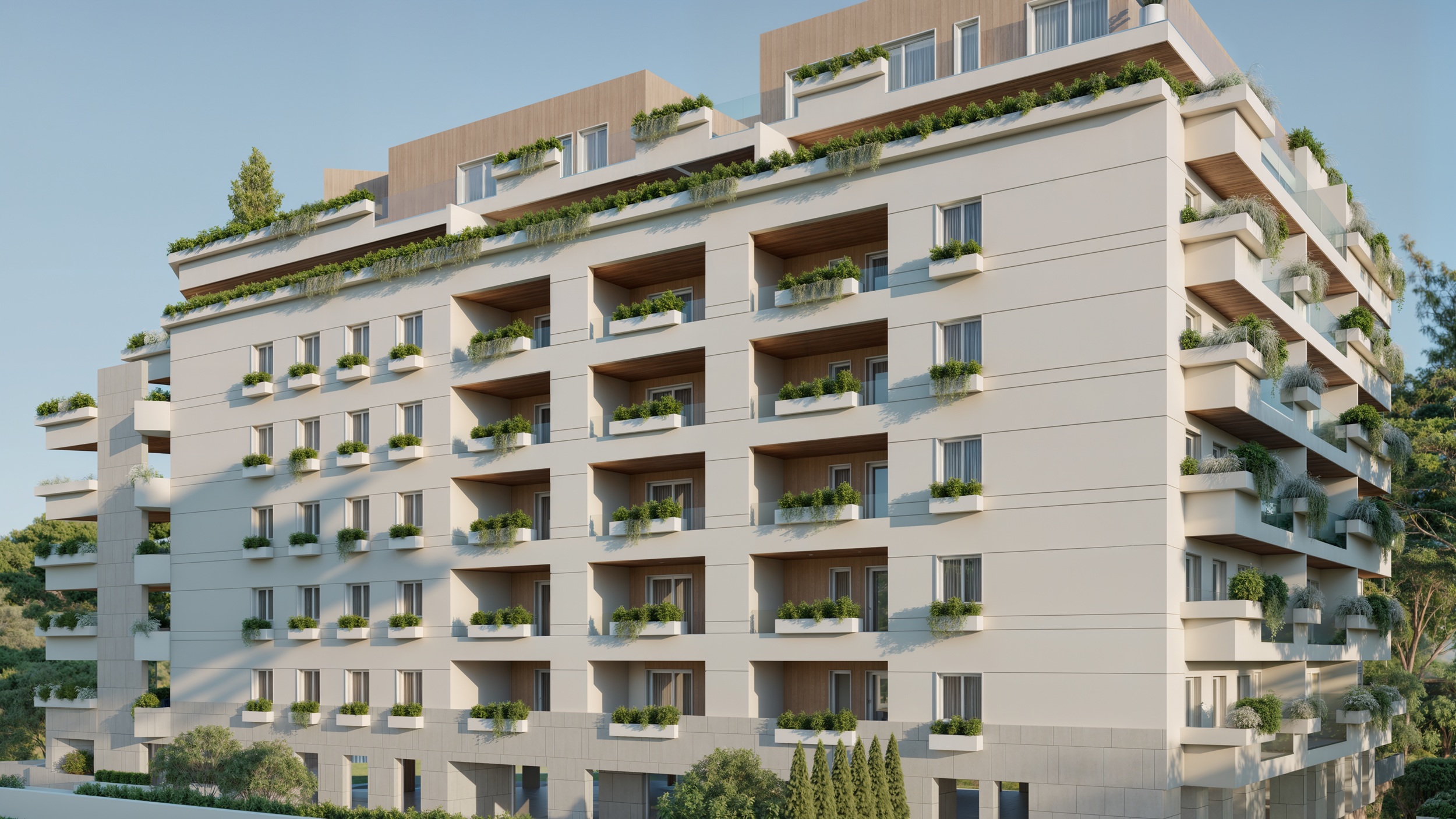 Prospettiva Facciata Residenziale