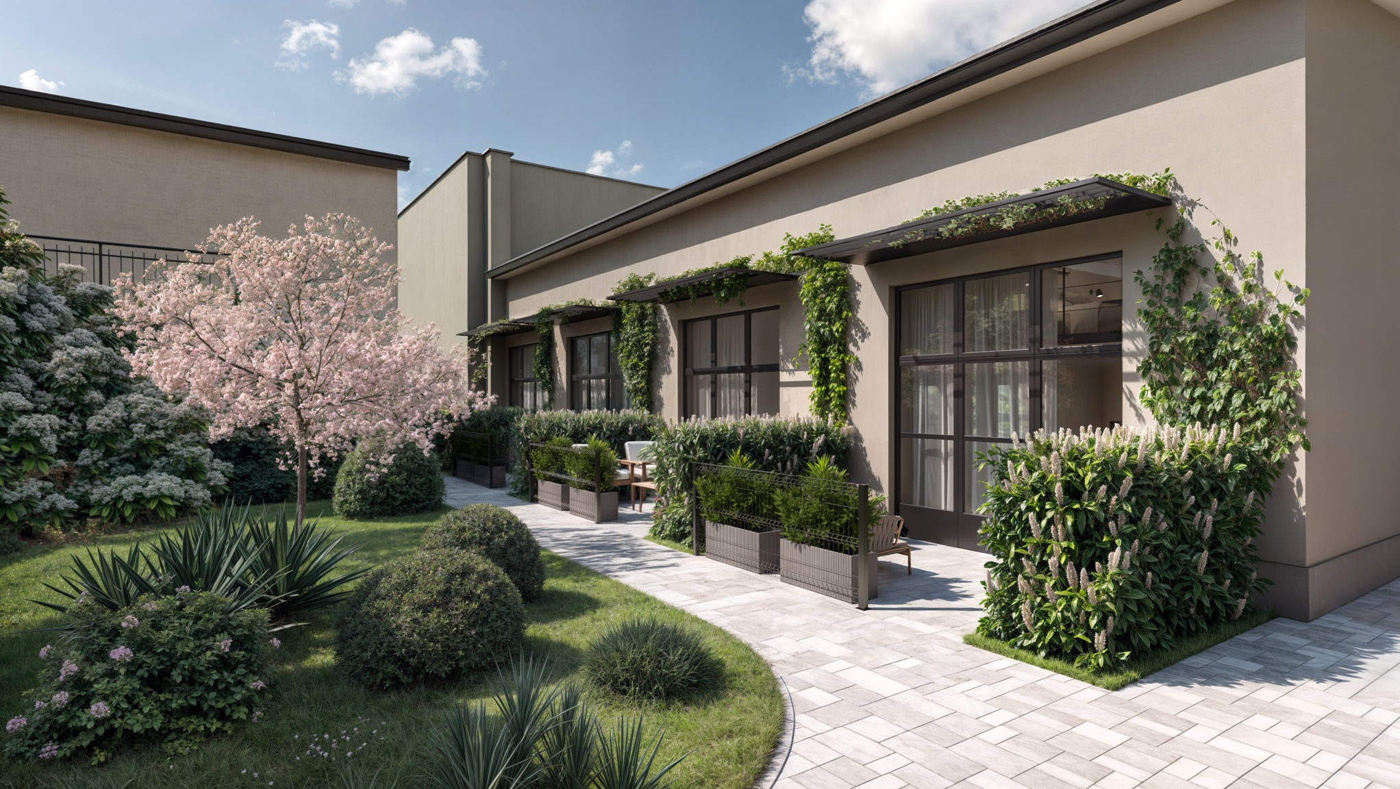 Prospettiva Facciata Residenziale