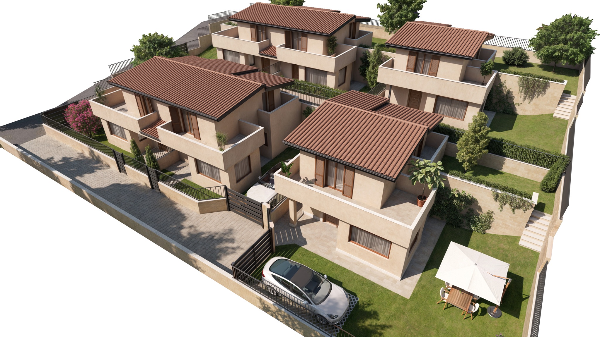 Prospettiva Facciata Residenziale