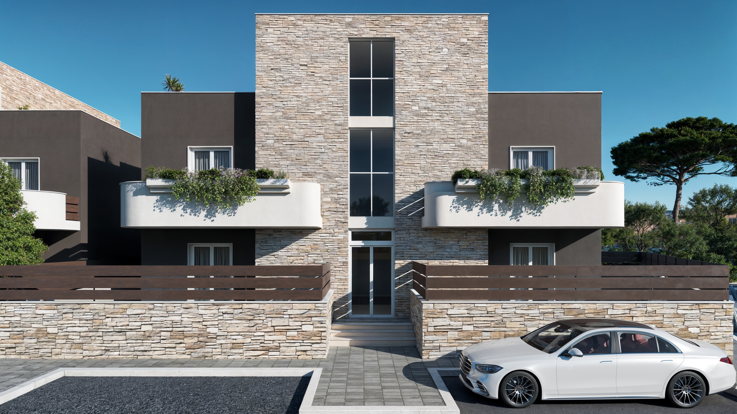 Prospettiva Facciata Residenziale