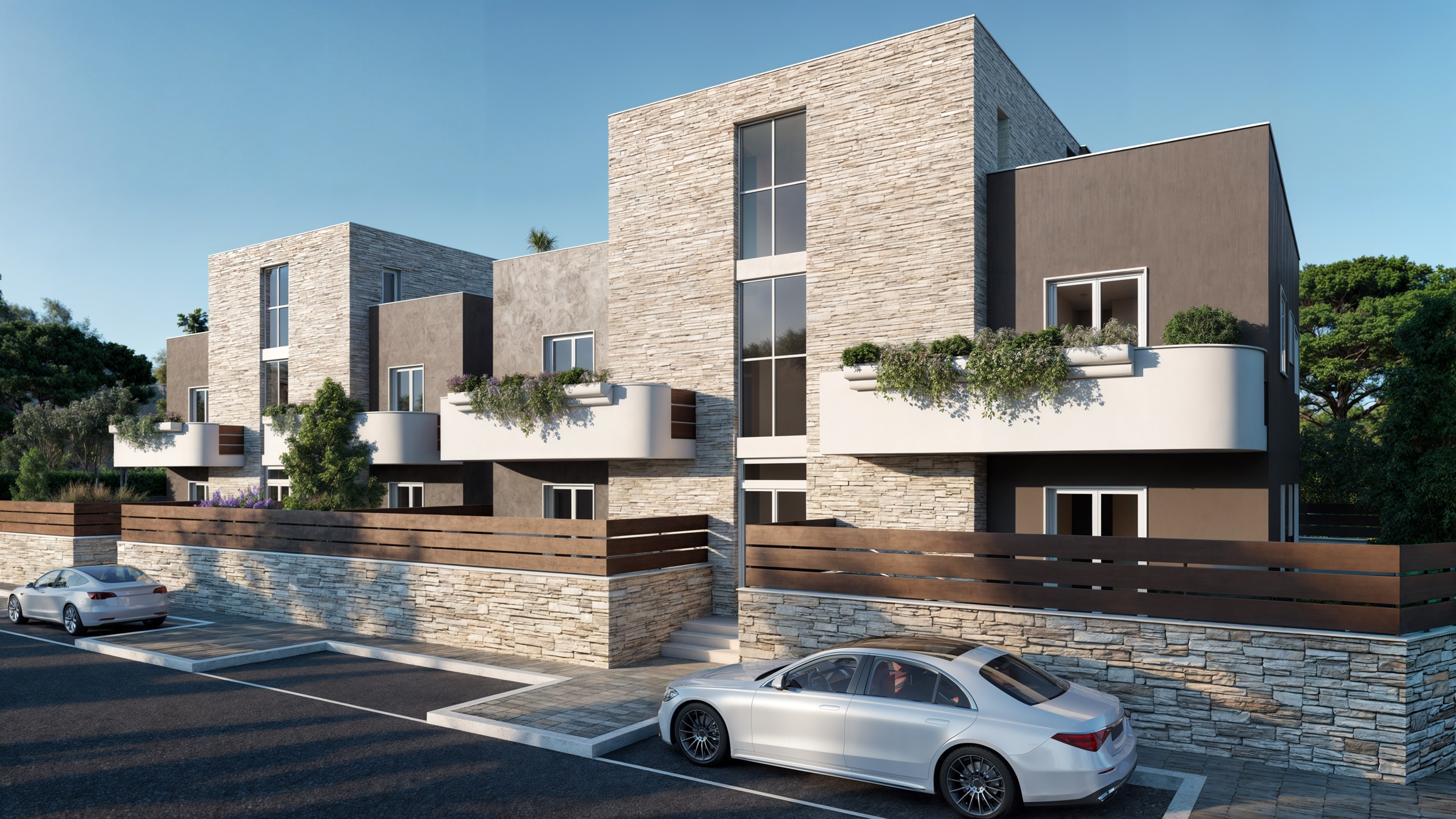 Prospettiva Facciata Residenziale