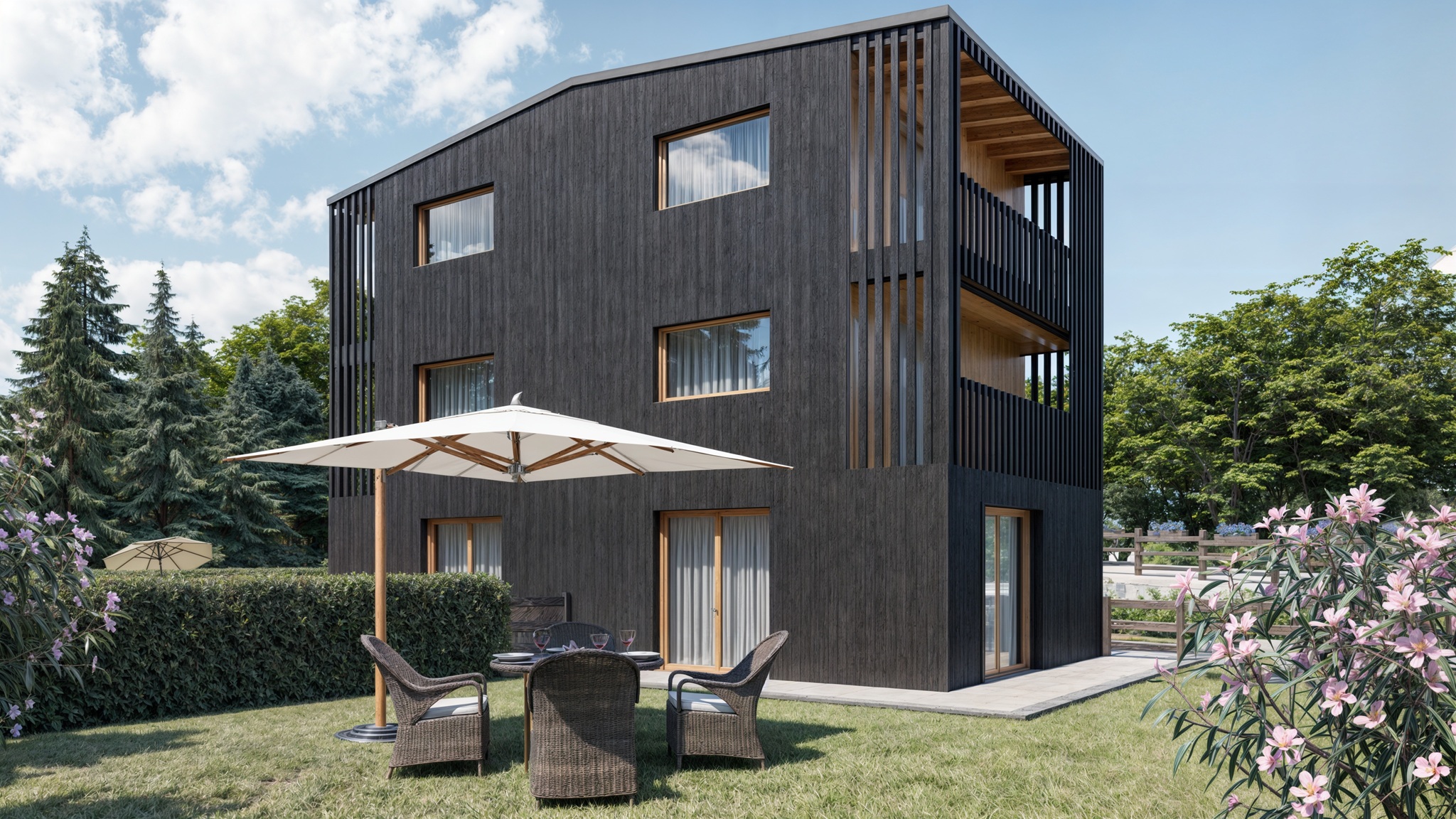 Prospettiva Facciata Residenziale