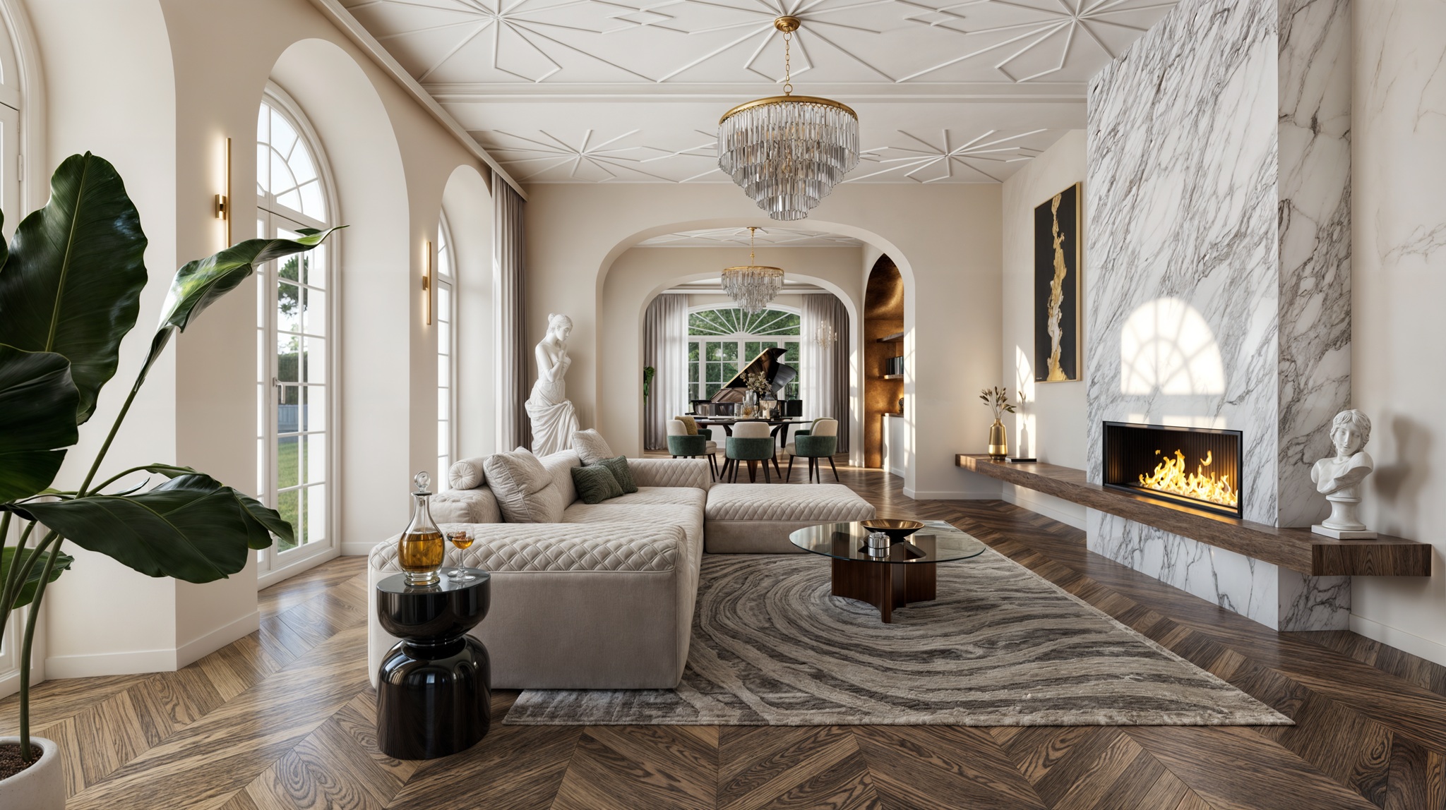 Complesso Residenziale con Terrazze Verdi
